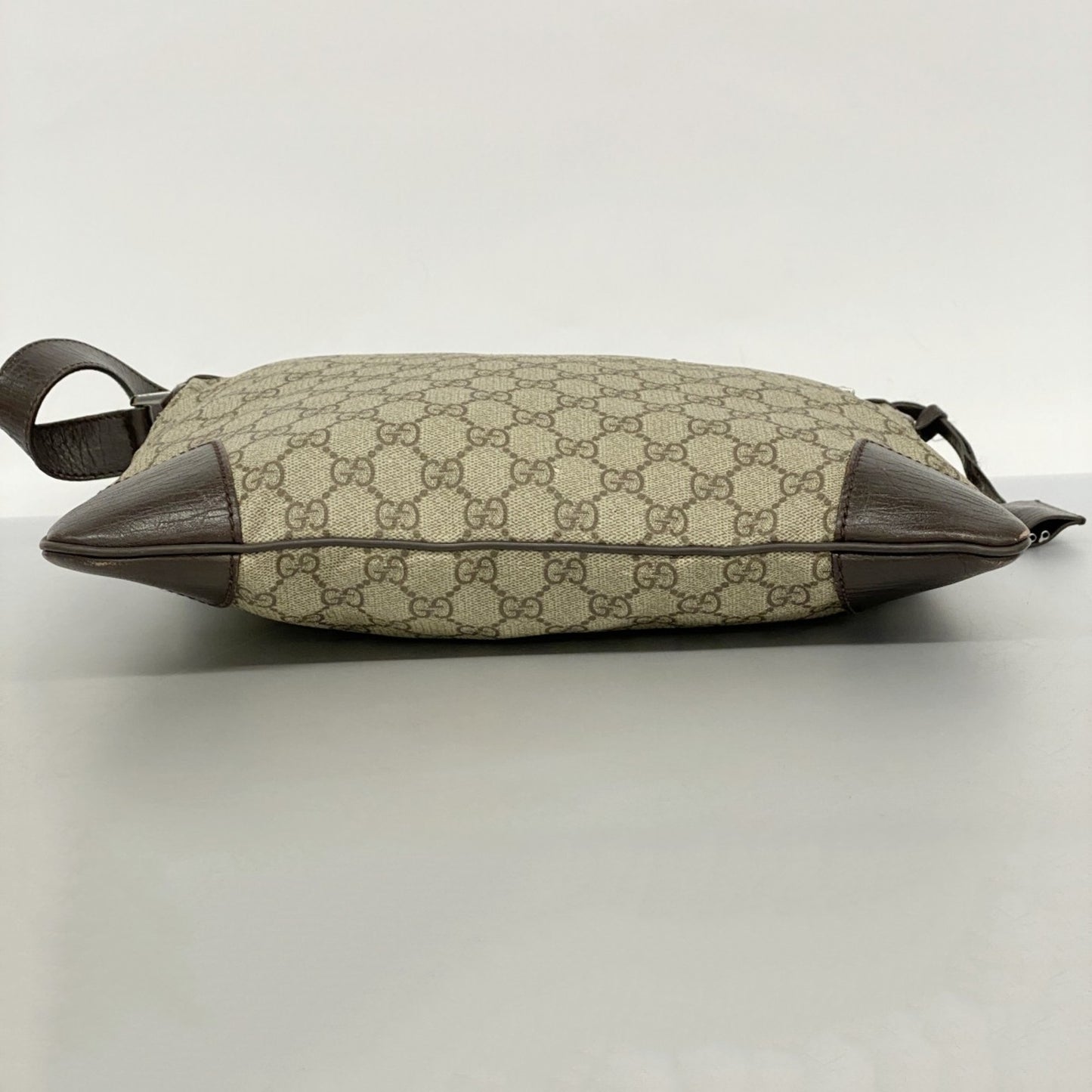 Gucci Gg Supreme Shoulder Bag 148476 Brown