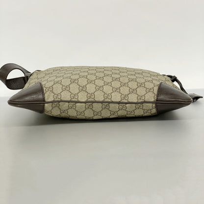 Gucci Gg Supreme Shoulder Bag 148476 Brown