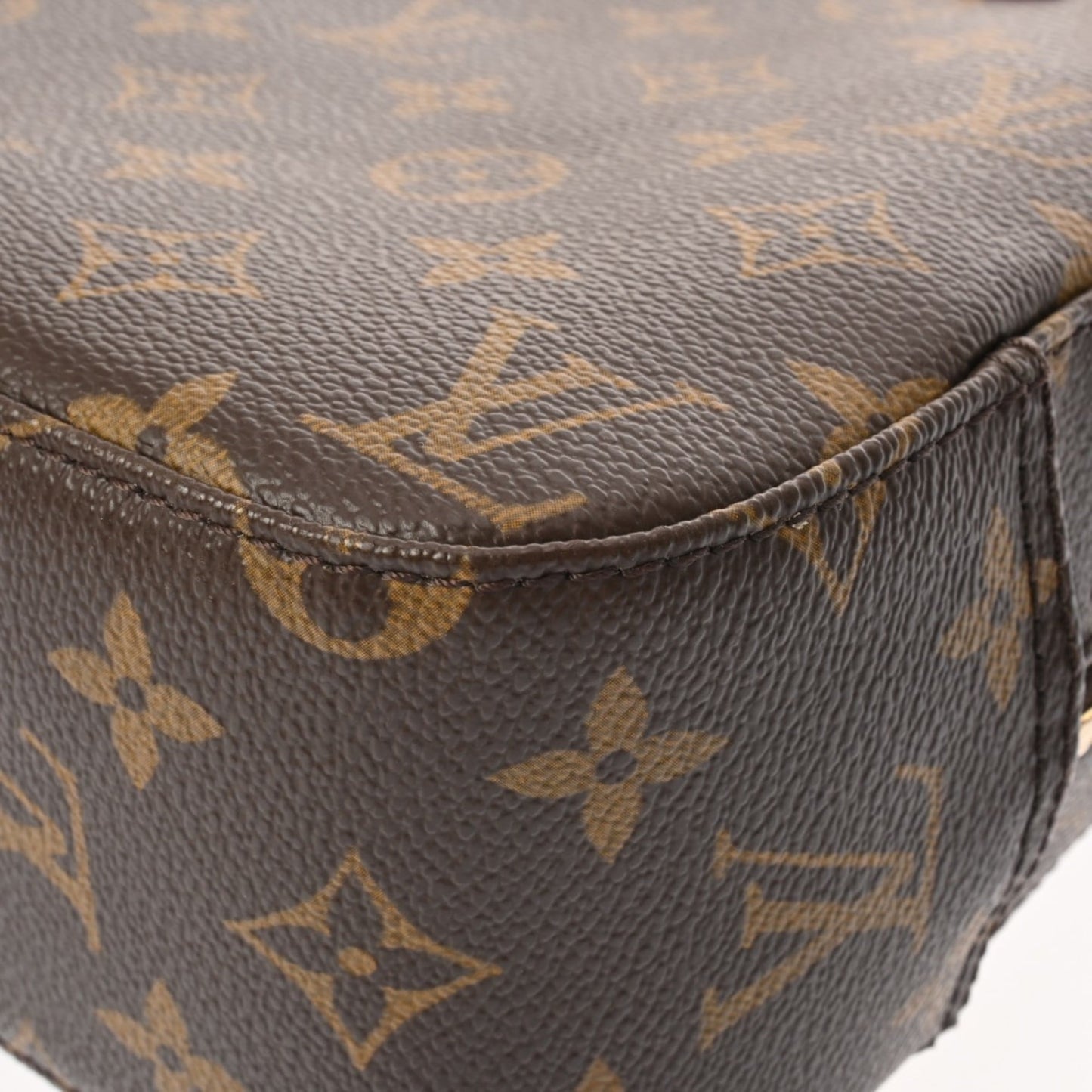 Louis Vuitton Monogram Spontini 2-Way Brown M47500 Women'S Canvas Handbag