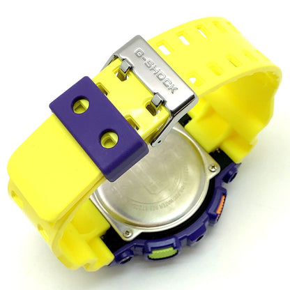 G-Shock Casio Watch Ga-110Hc-6A Hyper Colors Big Case Purple Yellow Pink Painted Ana-Digi Released