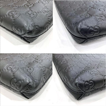 Gucci 473881 Leather Clutch Bag Shima Ja-23398