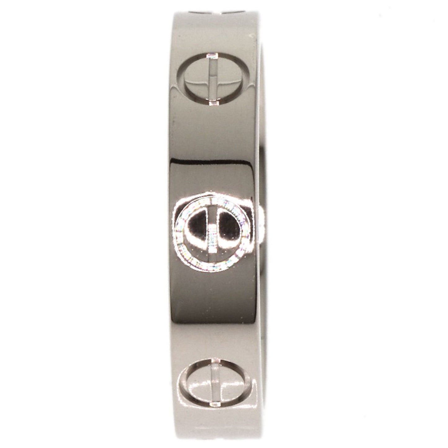 Cartier Mini Love Ring #46 18K White Gold