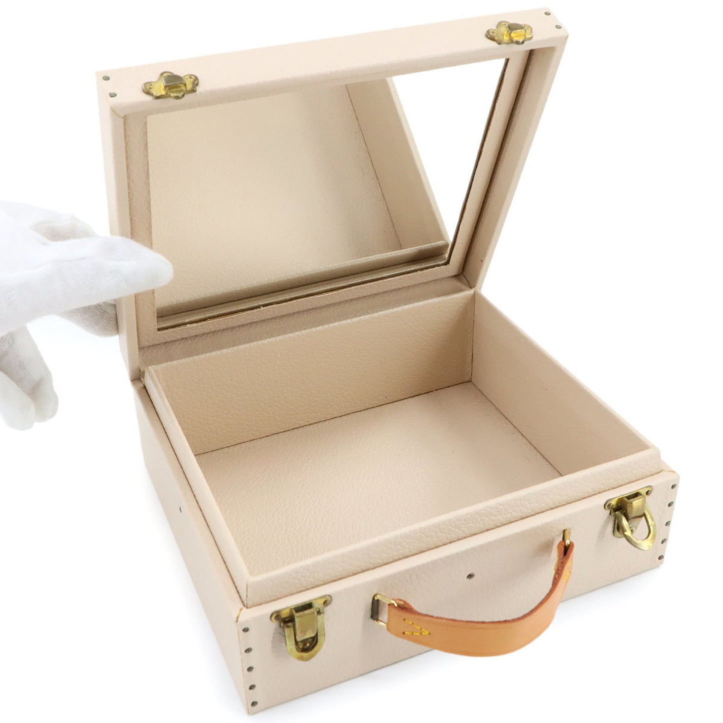 Louis Vuitton Monogram Boite Flacon Makeup Box Vanity Handbag Brown M21828