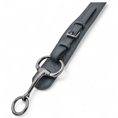 Gucci Shima Horsebit Belt In Green