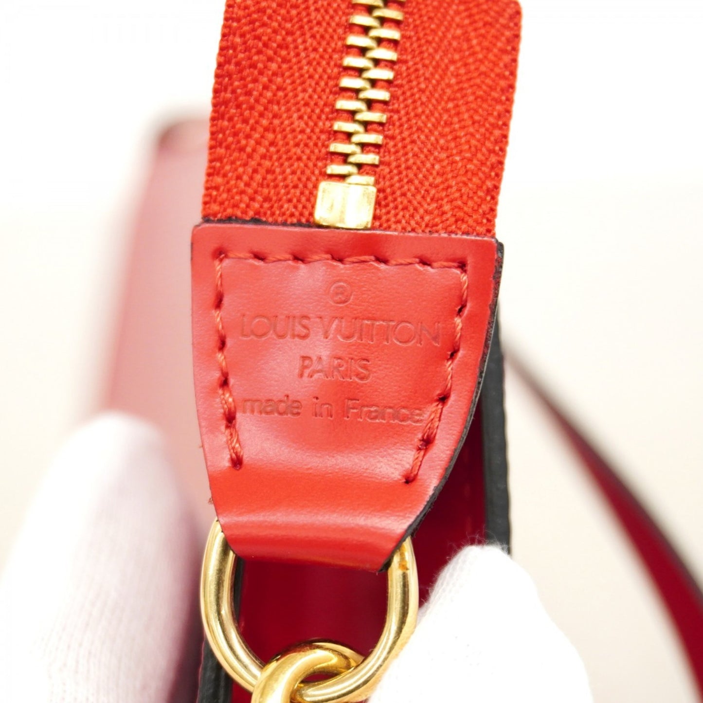 Louis Vuitton Epi Pouch Accessoires M52947 Castilian Red