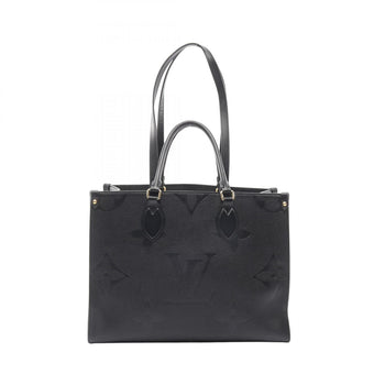 Louis Vuitton On The Go Mm Monogram Empreinte Noir Tote Bag