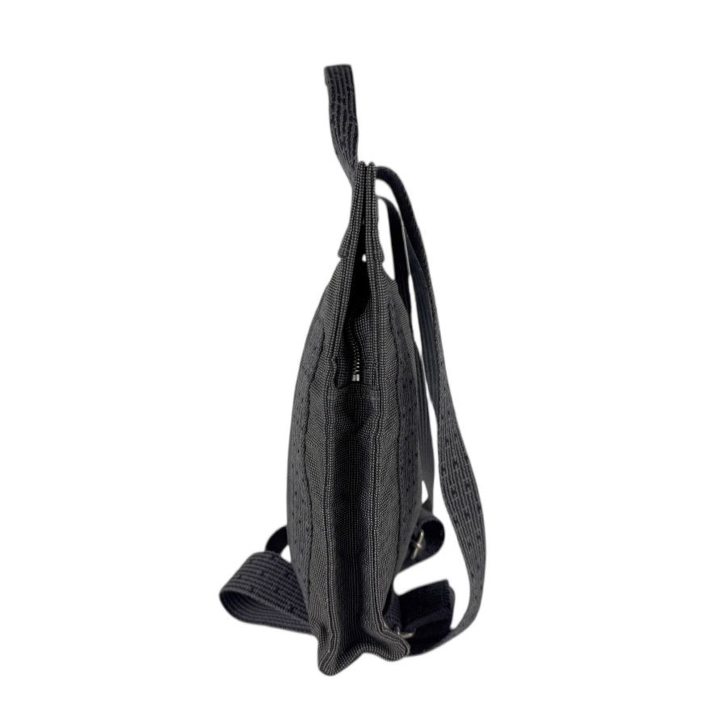 Hermes Herms Air Line Sac Ado Pm Backpack In Nylon Canvas