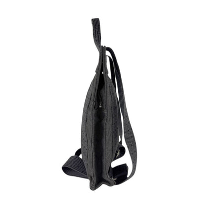 Hermes Herms Air Line Sac Ado Pm Backpack In Nylon Canvas