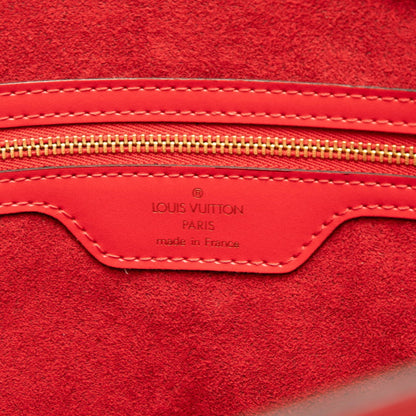Louis Vuitton Epi Saint-Jacques Shopping Shoulder Bag Tote M52267 Castilian Red Leather