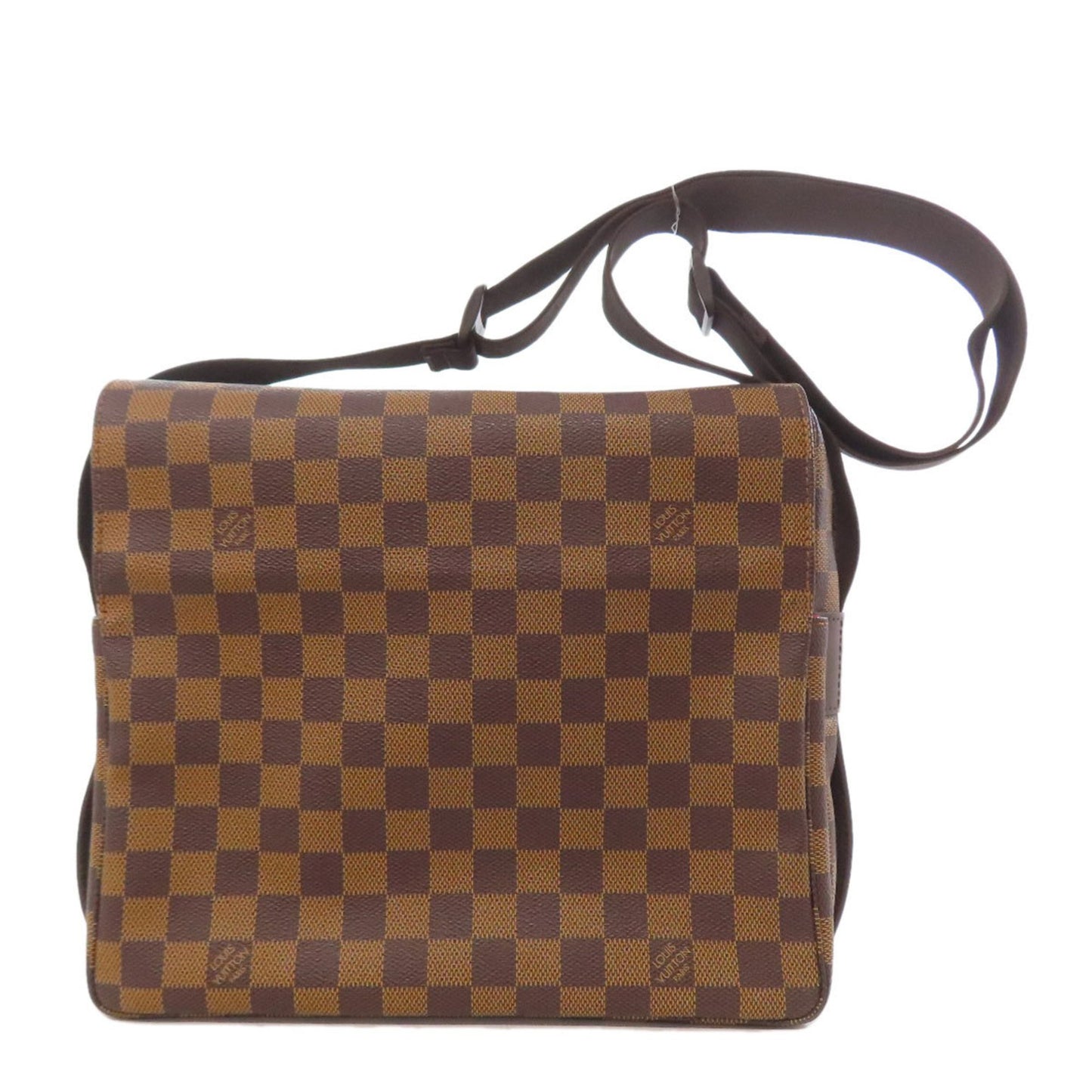 Louis Vuitton N45255 Naviglio Shoulder Bag In Damier Canvas