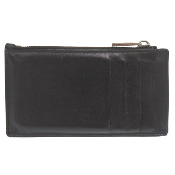 Christian Dior Dior Cd Icon Leather Black Fragment Case Card 0816