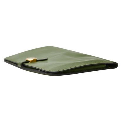 Hermes Herms Dogon Gm Bifold Wallet In Green Swift