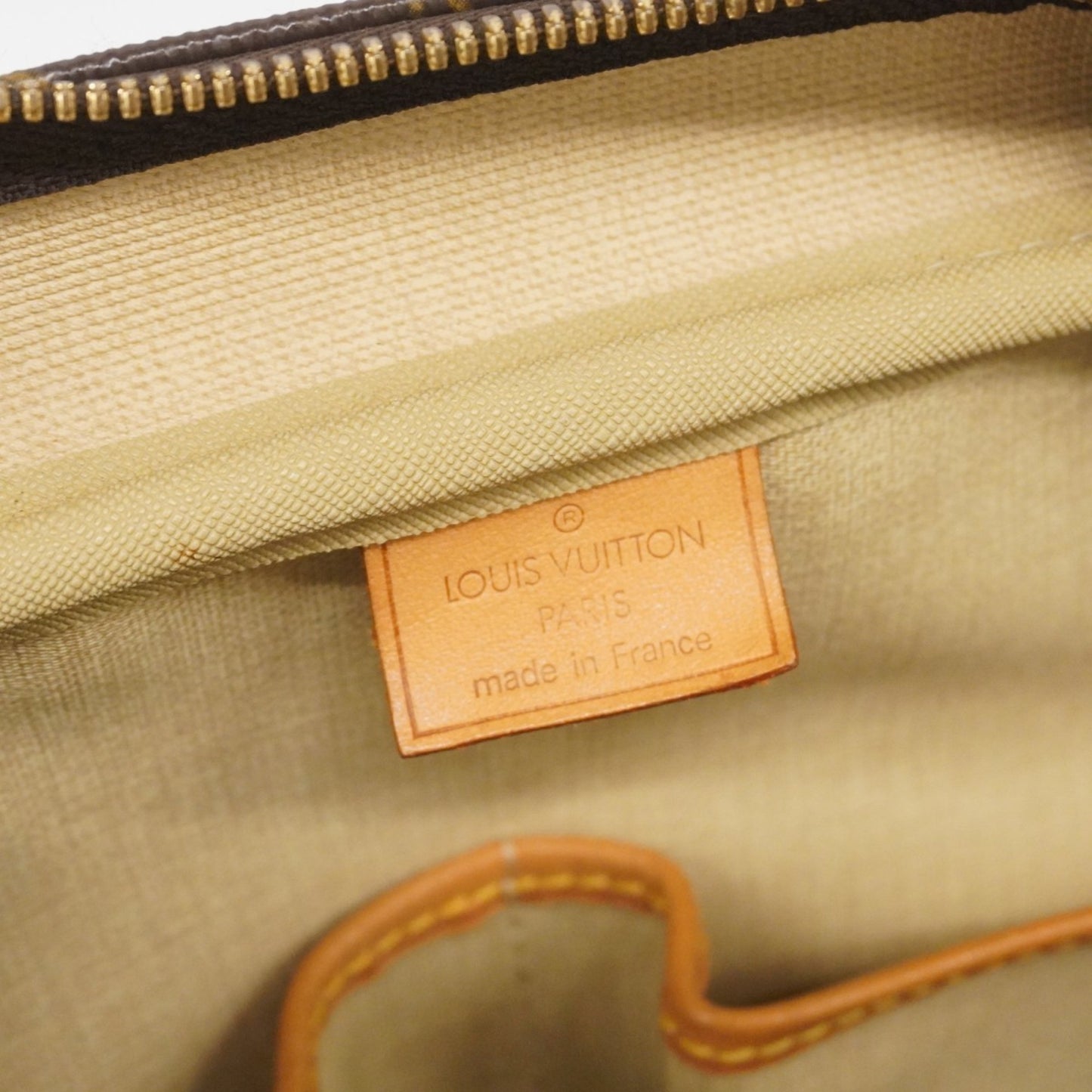 Louis Vuitton Monogram Deauville Handbag M47270 Brown