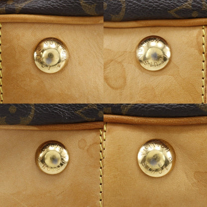 Louis Vuitton Louis Vuitton Boesi Mm Tote Bag M45714 Monogram Canvas 2009 Brown Mi0099 Turnlock