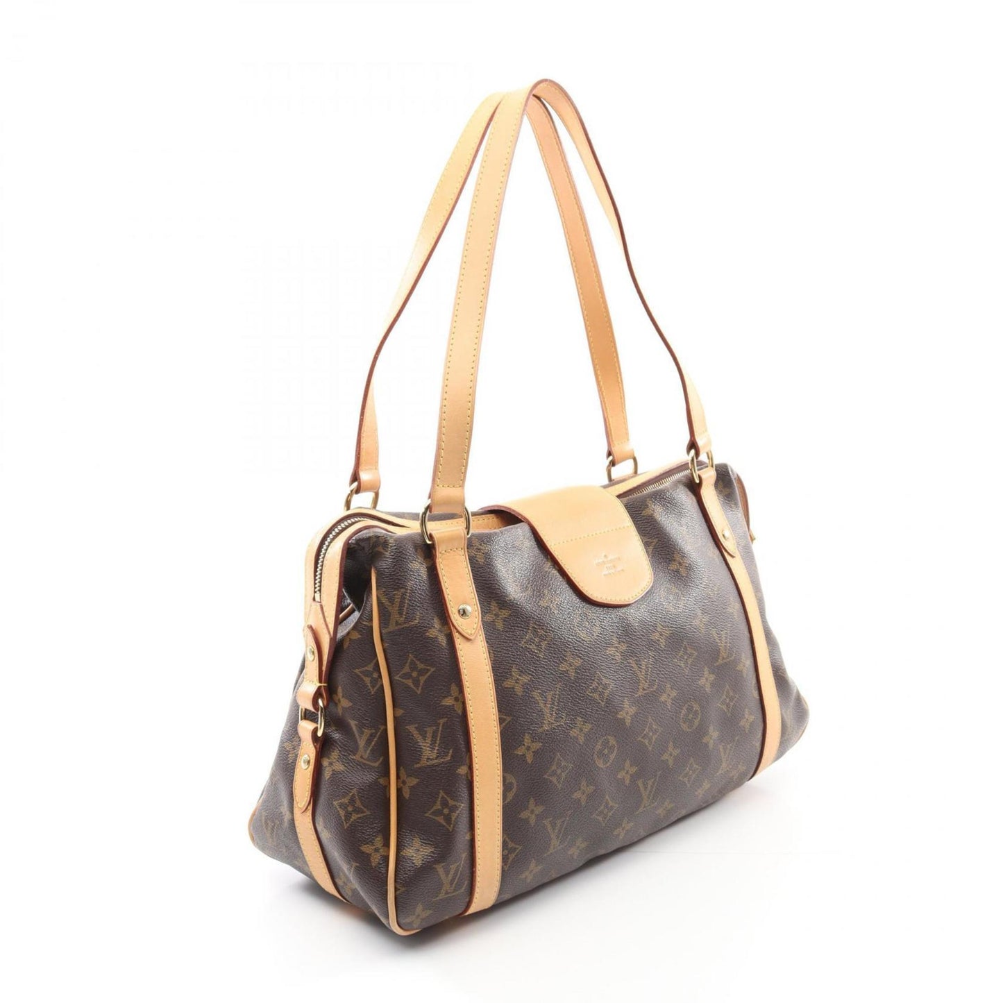 Louis Vuitton Stresa Pm Shoulder Bag Coated Canvas Leather Monogram