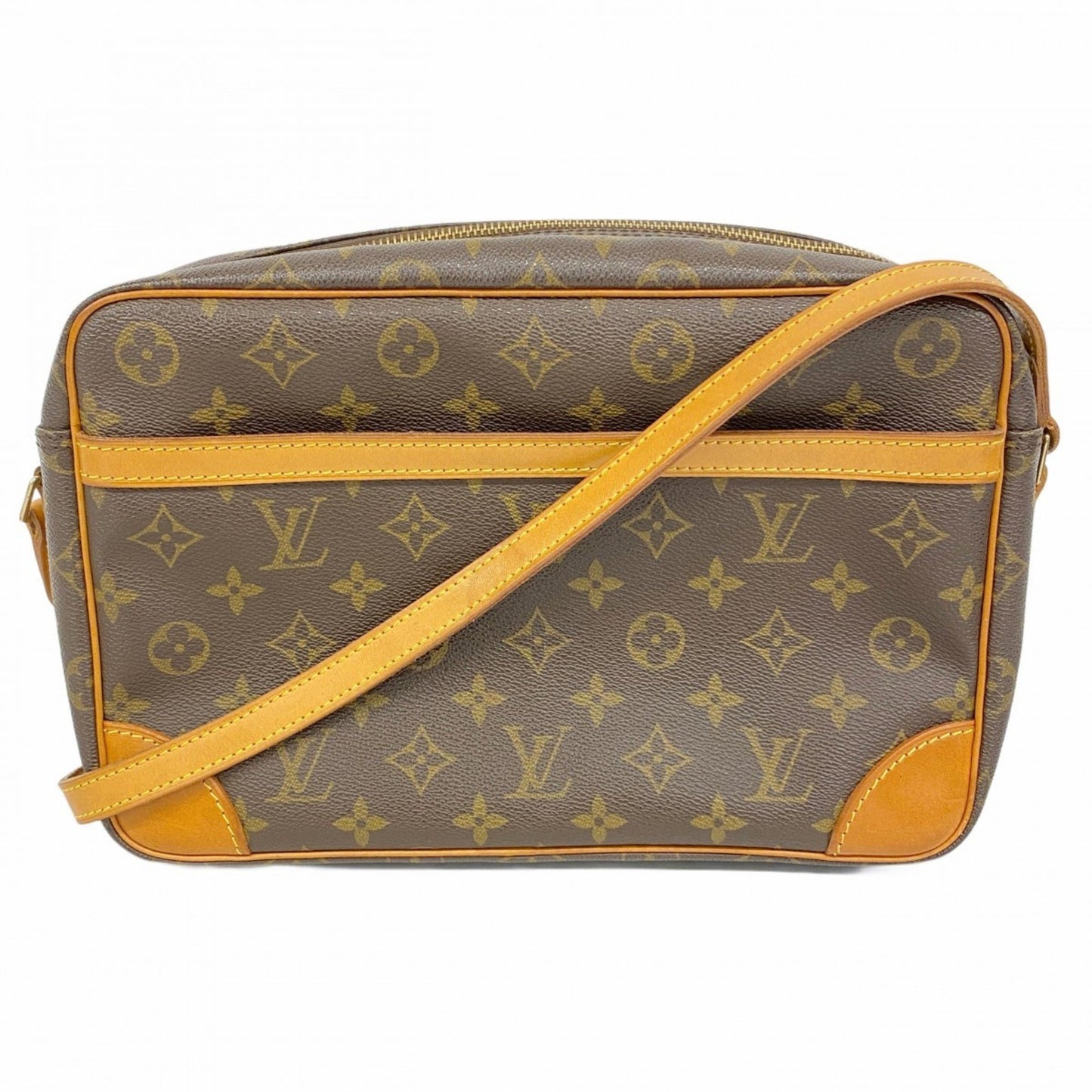 Louis Vuitton Monogram Trocadero 30 Shoulder Bag M51272 Brown