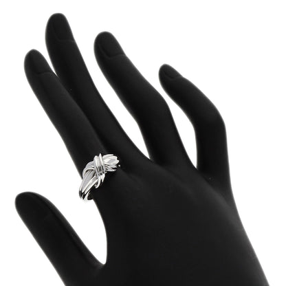 Tiffany Signature Ring In 18K White Gold For Women