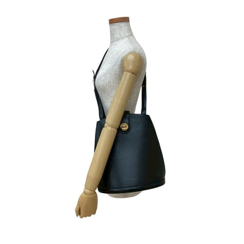 Louis Vuitton Cluny Epi Leather Turnlock Shoulder Bag In Noir