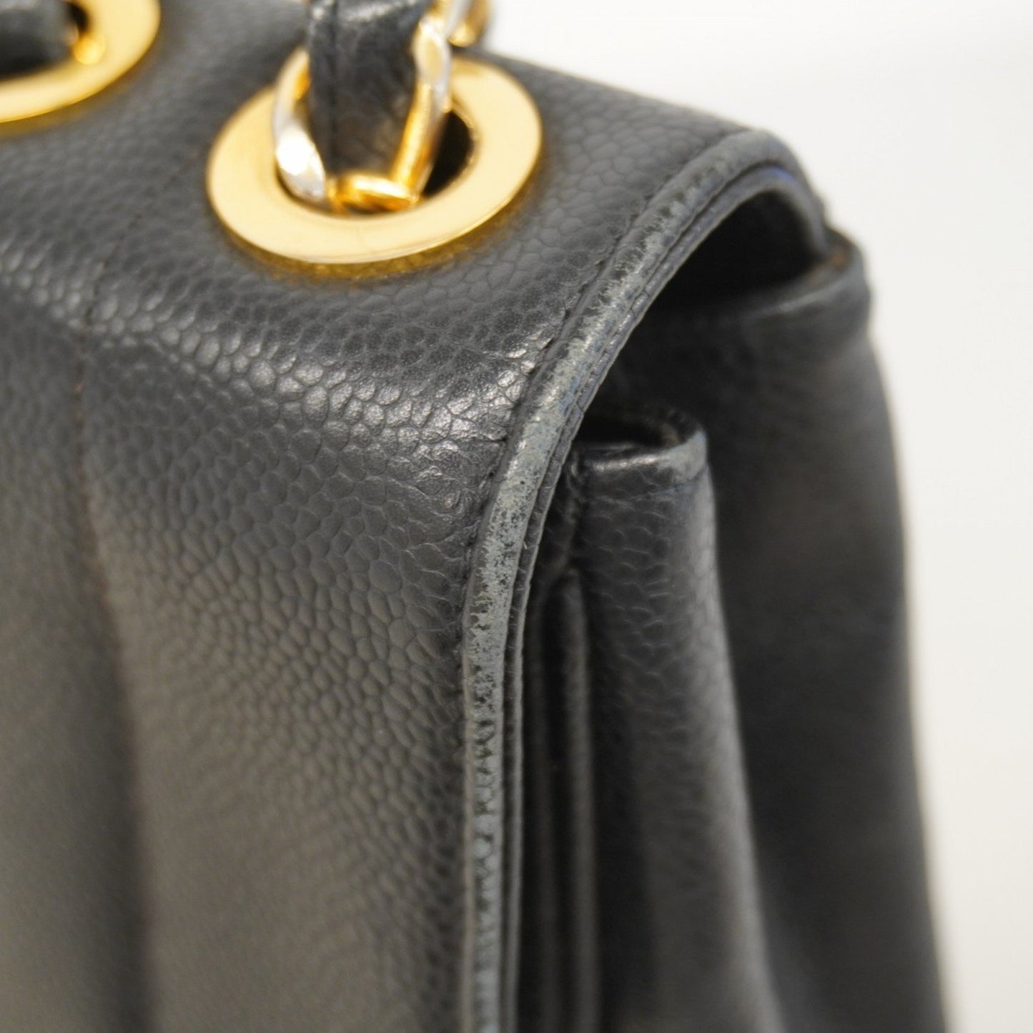 Chanel Mademoiselle Shoulder Bag With Double Chain