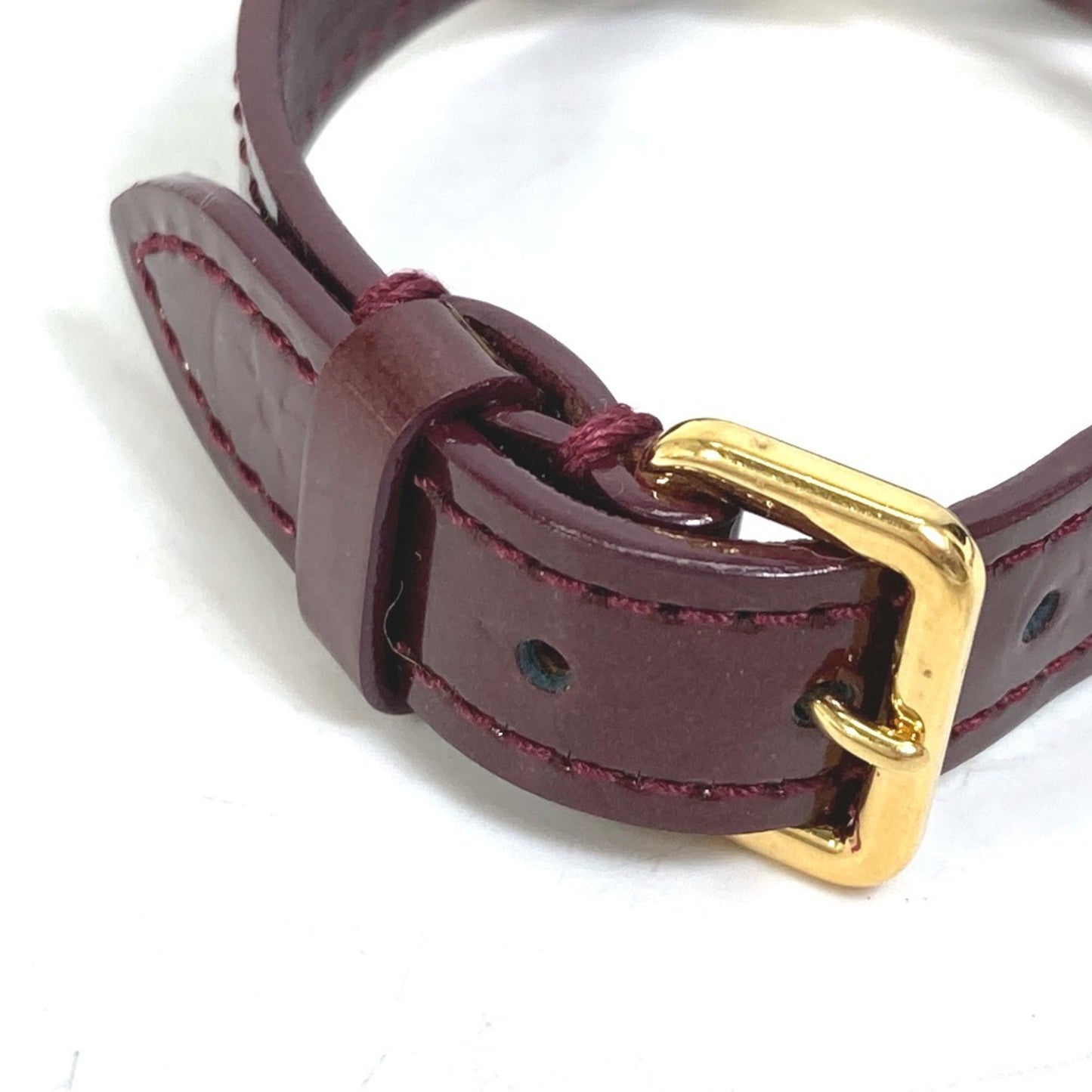 Louis Vuitton M6617F Monogram Vernis Favorite Ribbon Bracelet