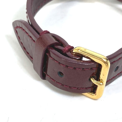 Louis Vuitton M6617F Monogram Vernis Favorite Ribbon Bracelet