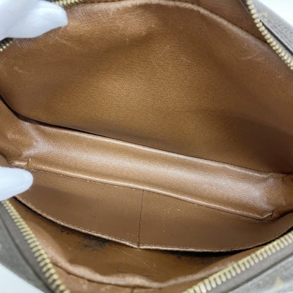 Louis Vuitton Monogram Compigne 28 Clutch Bag M51845 Brown