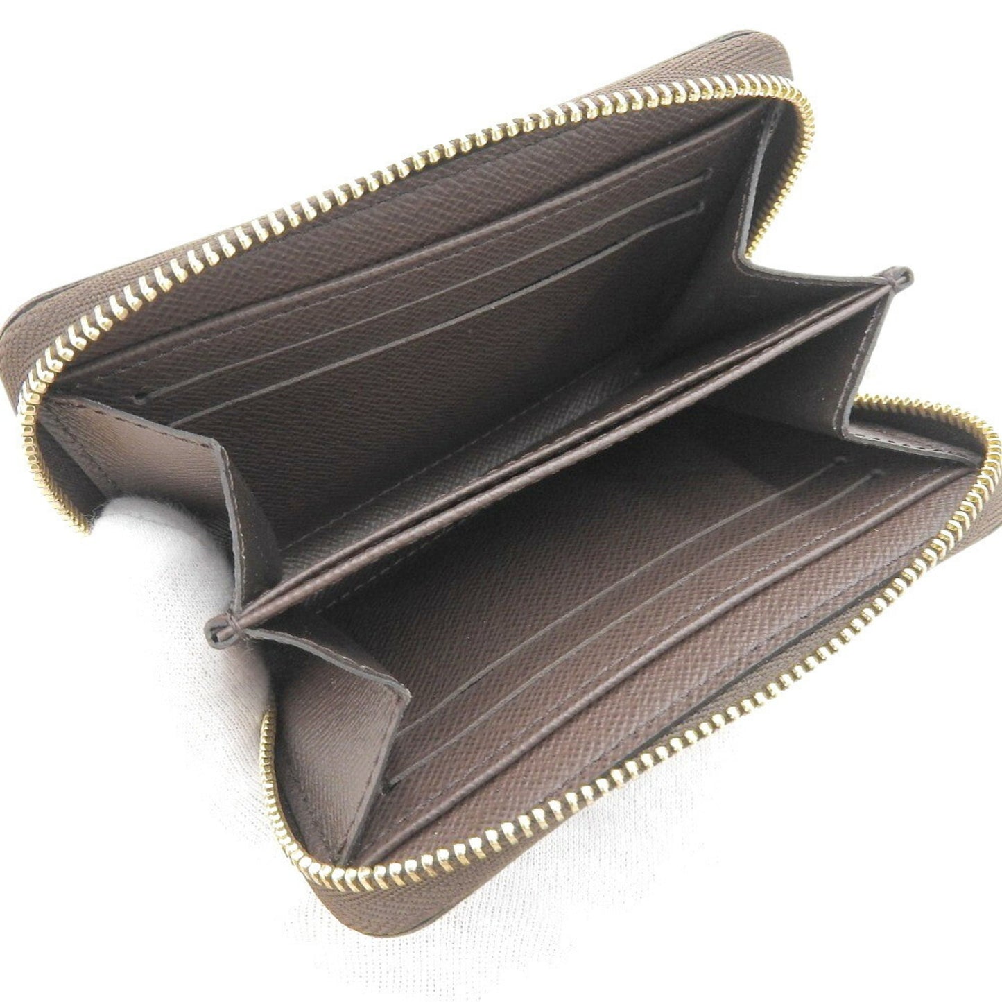 Louis Vuitton Damier Zippy Coin Purse N63070 Round