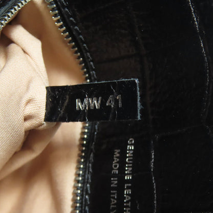 Tod'S Embossed Double T 2-Way Leather Handbag