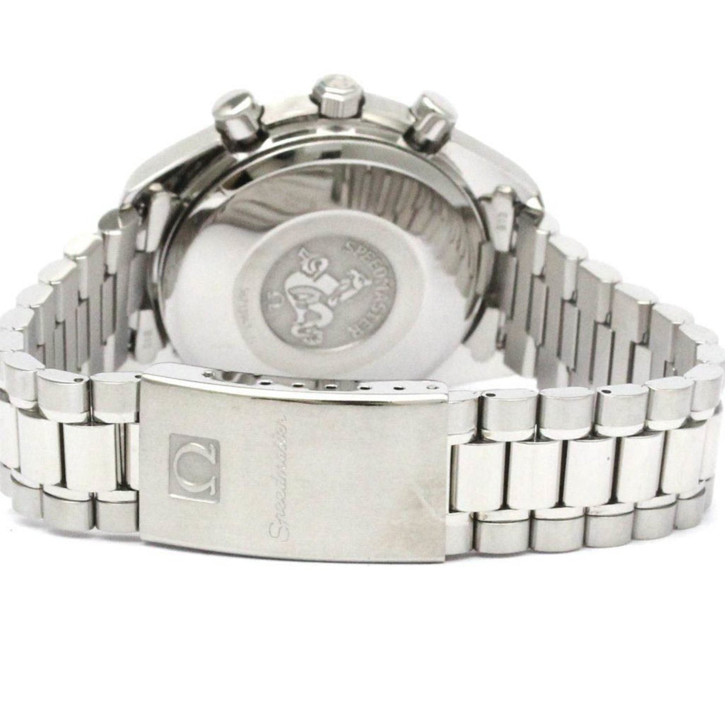 Omega Speedmaster Triple Date Steel Automatic Watch 3521.30 Polished