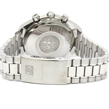Omega Speedmaster Triple Date Steel Automatic Watch 3521.30 Polished
