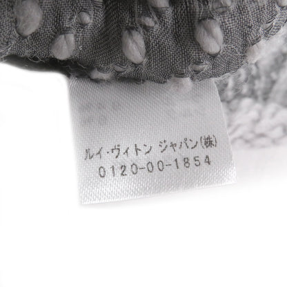 Louis Vuitton M74742 Echarpe Logomania Wool And Silk Monogram Fringe Scarf