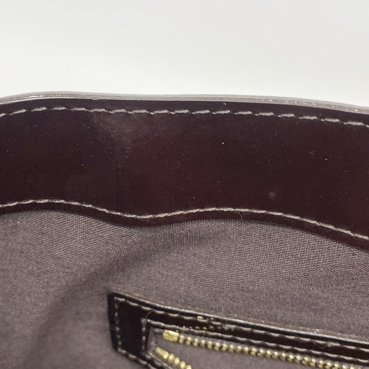 Louis Vuitton Vernis Wilshire Mm Tote Bag M91645 Amaranth