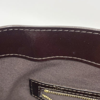 Louis Vuitton Vernis Wilshire Mm Tote Bag M91645 Amaranth