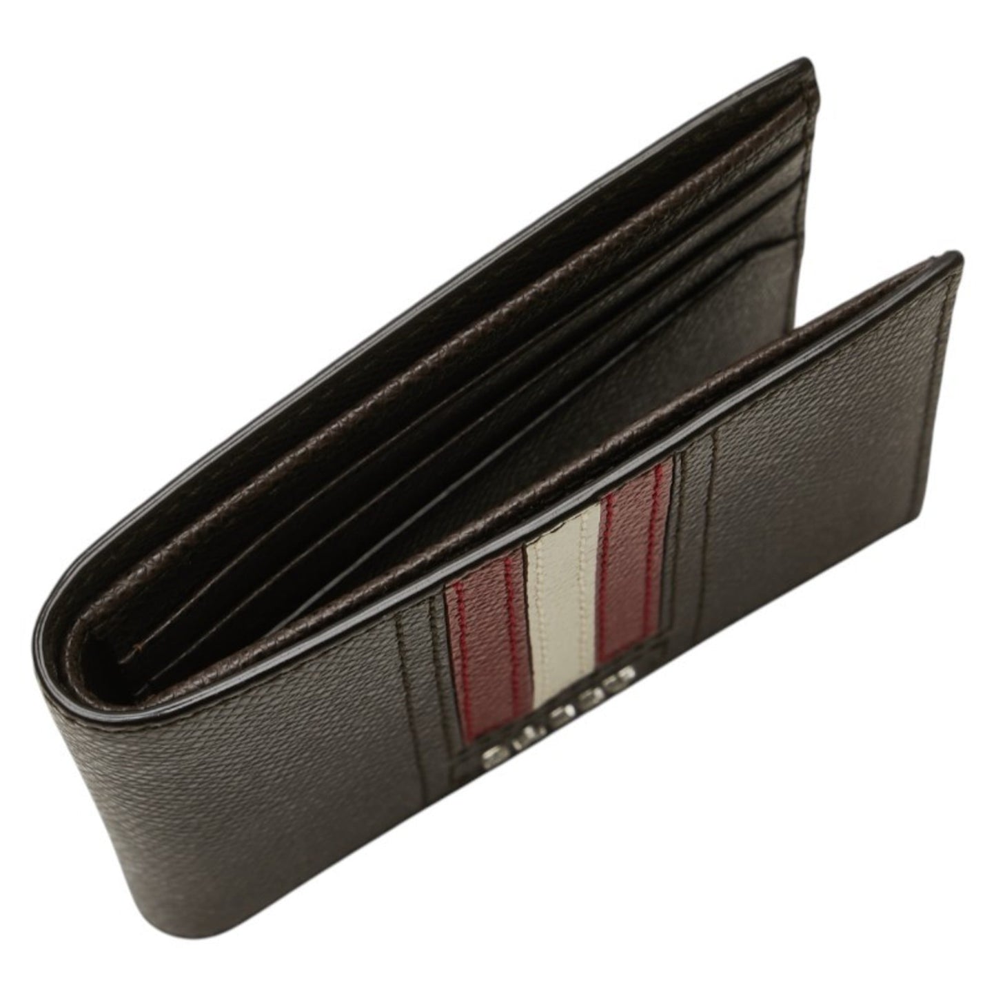Bally Bifold Wallet Tevye Lt 241 Brown Leather