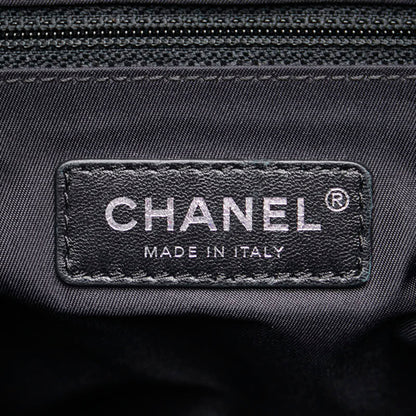 Chanel Airline Crossbody Shoulder Bag A93385 White Multicolor Nylon