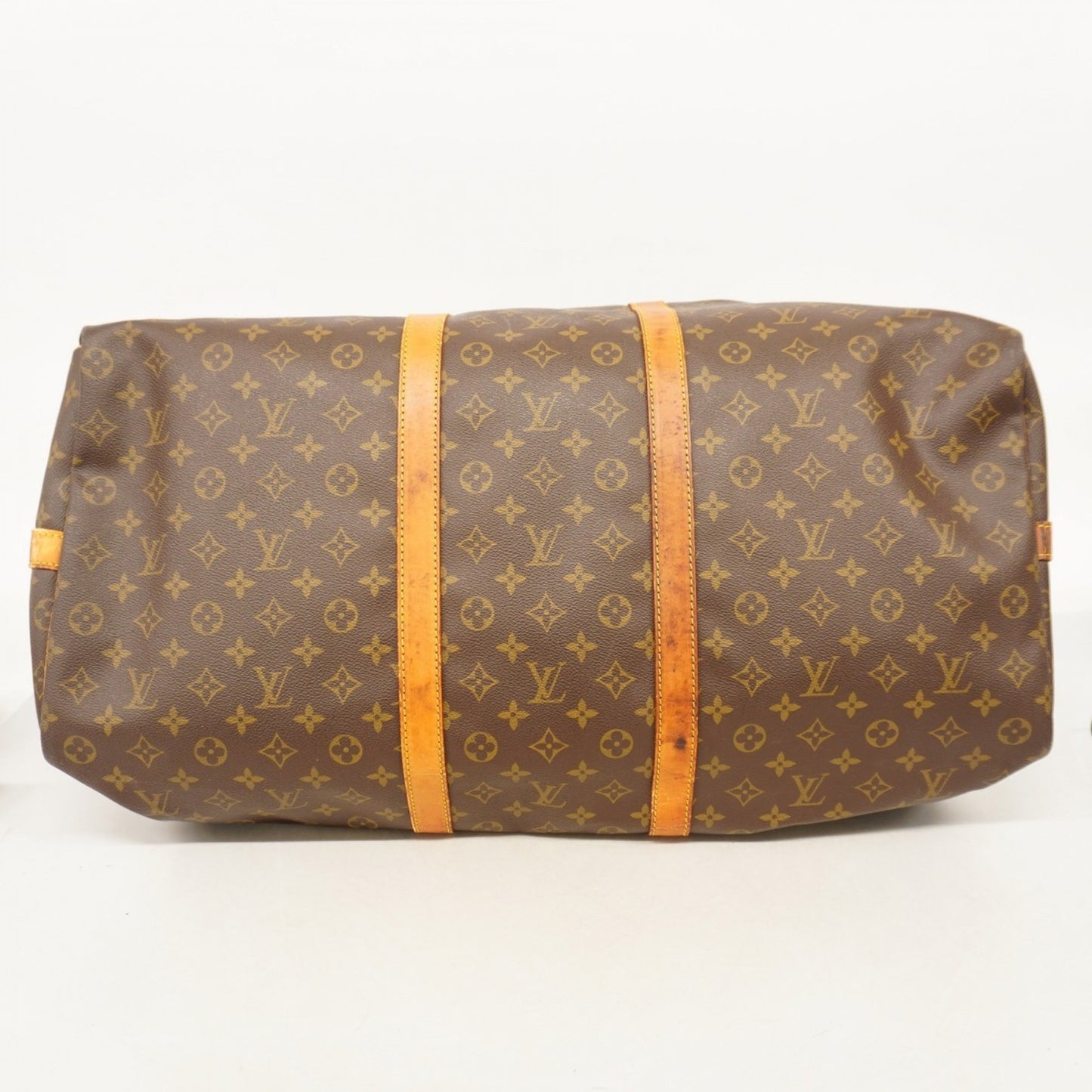 Louis Vuitton Monogram Keepall Bandouliere 60 Boston Bag M41412 Brown