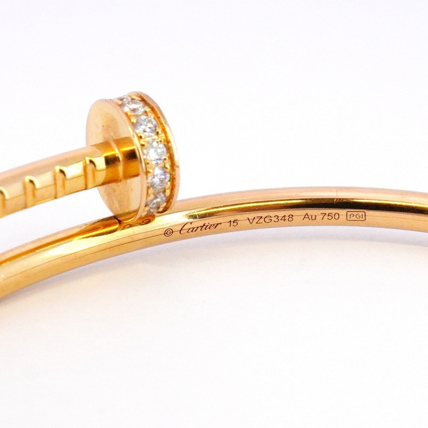 Cartier Juste Un Clou Bangle In 18K Pink Gold