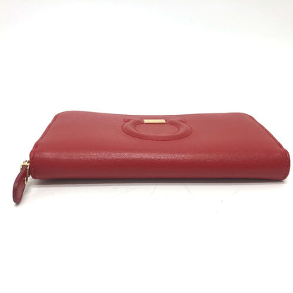 Salvatore Ferragamo Gancini Round Zip Wallet