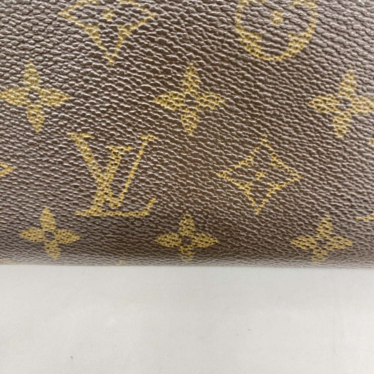 Louis Vuitton Monogram Porte Monne Zip Long Wallet M61727 Brown