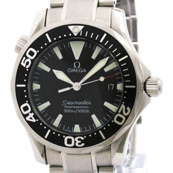 Omega Seamaster Professional 300M Steel Mid Size Watch 2262.50 Polished