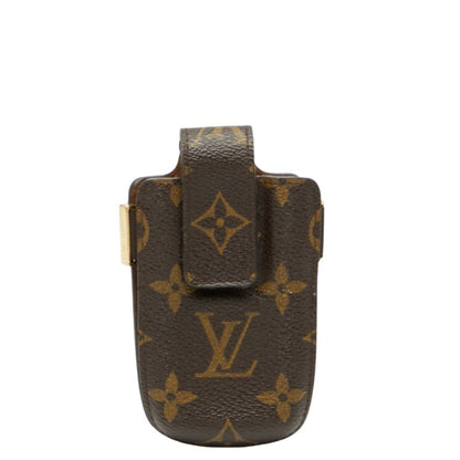 Louis Vuitton Monogram Etui Telephone International Pm Key Case/Mobile Phone Case M63064 Brown