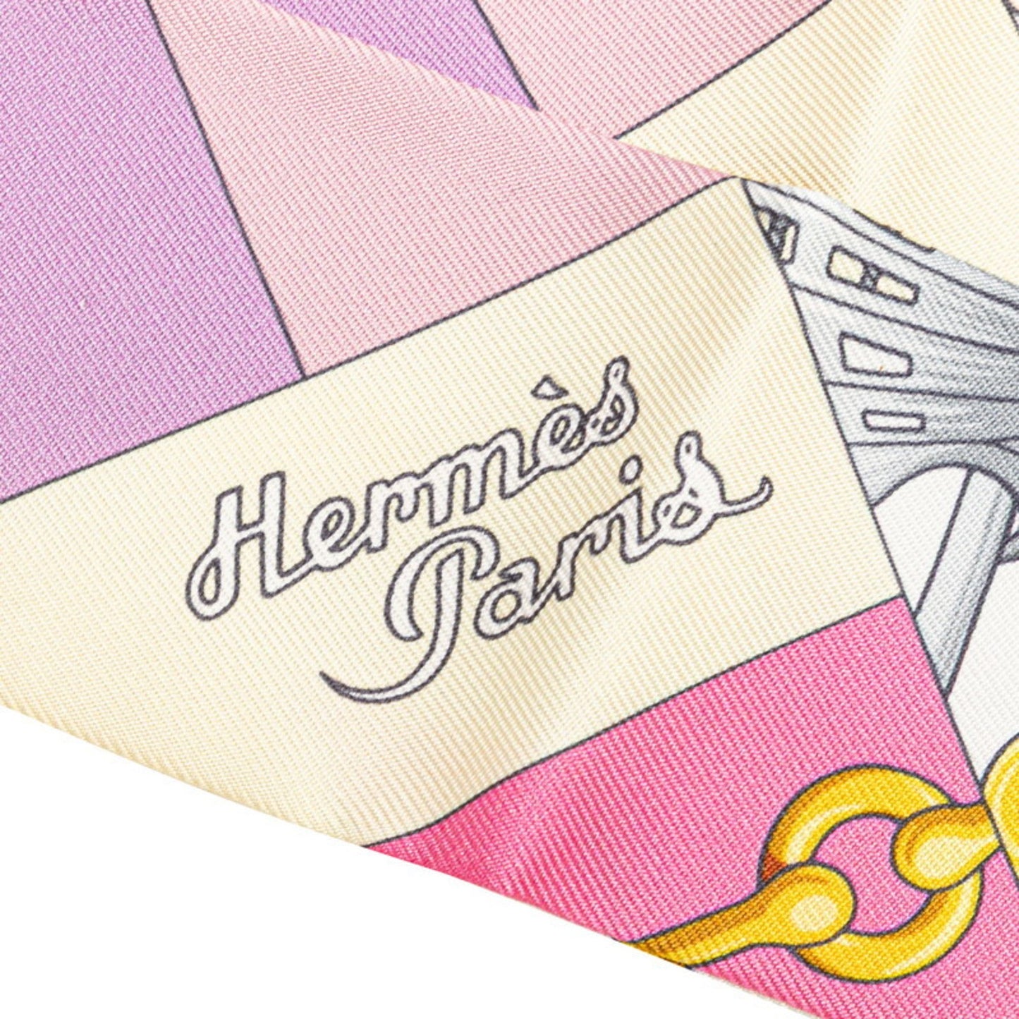 Hermes Twilly Women'S Silk Scarf Multi-Color