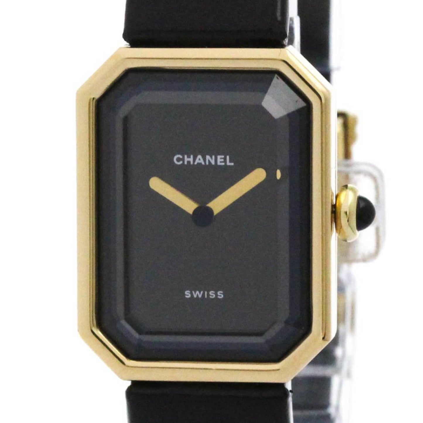 Chanel Premiere 18K Gold Leather Quartz