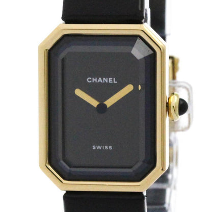 Chanel Premiere 18K Gold Leather Quartz
