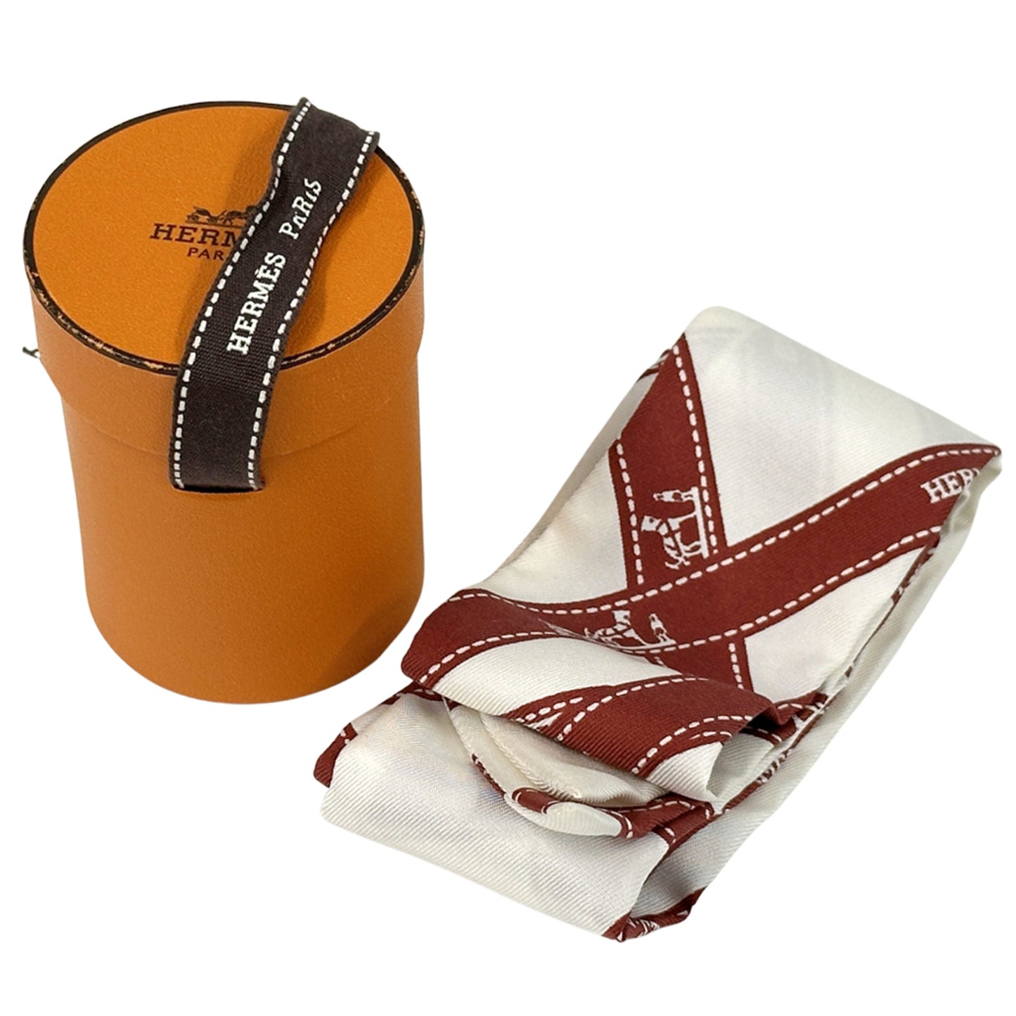 Hermes Herms Voluduc Twilly Scarf
