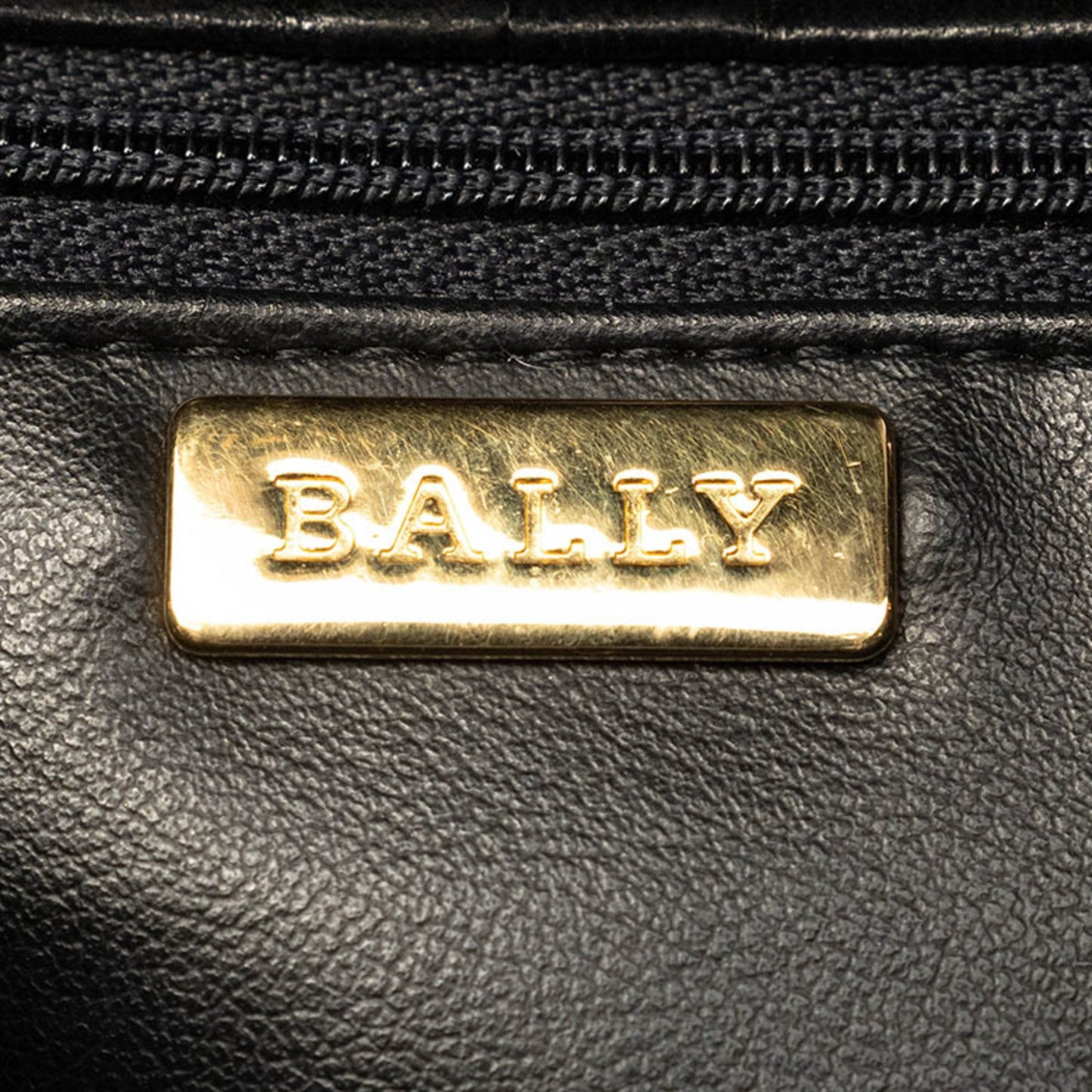 Bally Quilted Backpack In Black Leather