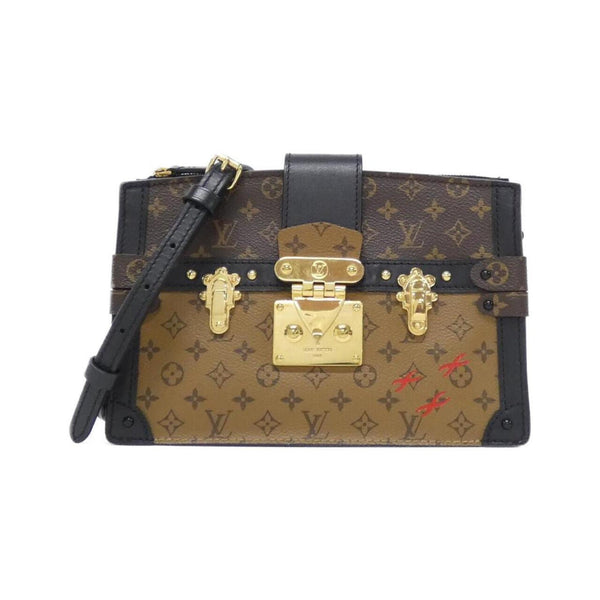 Louis Vuitton Monogram Reverse Trunk Clutch M43596 Shoulder Bag