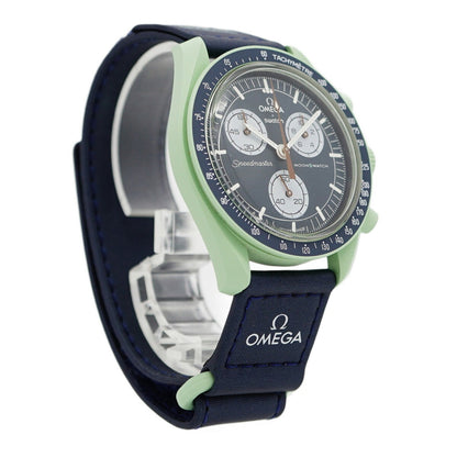 Swatch X Omega Mission On Earth So33G100 Navy Dial