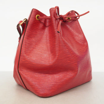 Louis Vuitton Epi Petit Noe Shoulder Bag M44107 Castilian Red