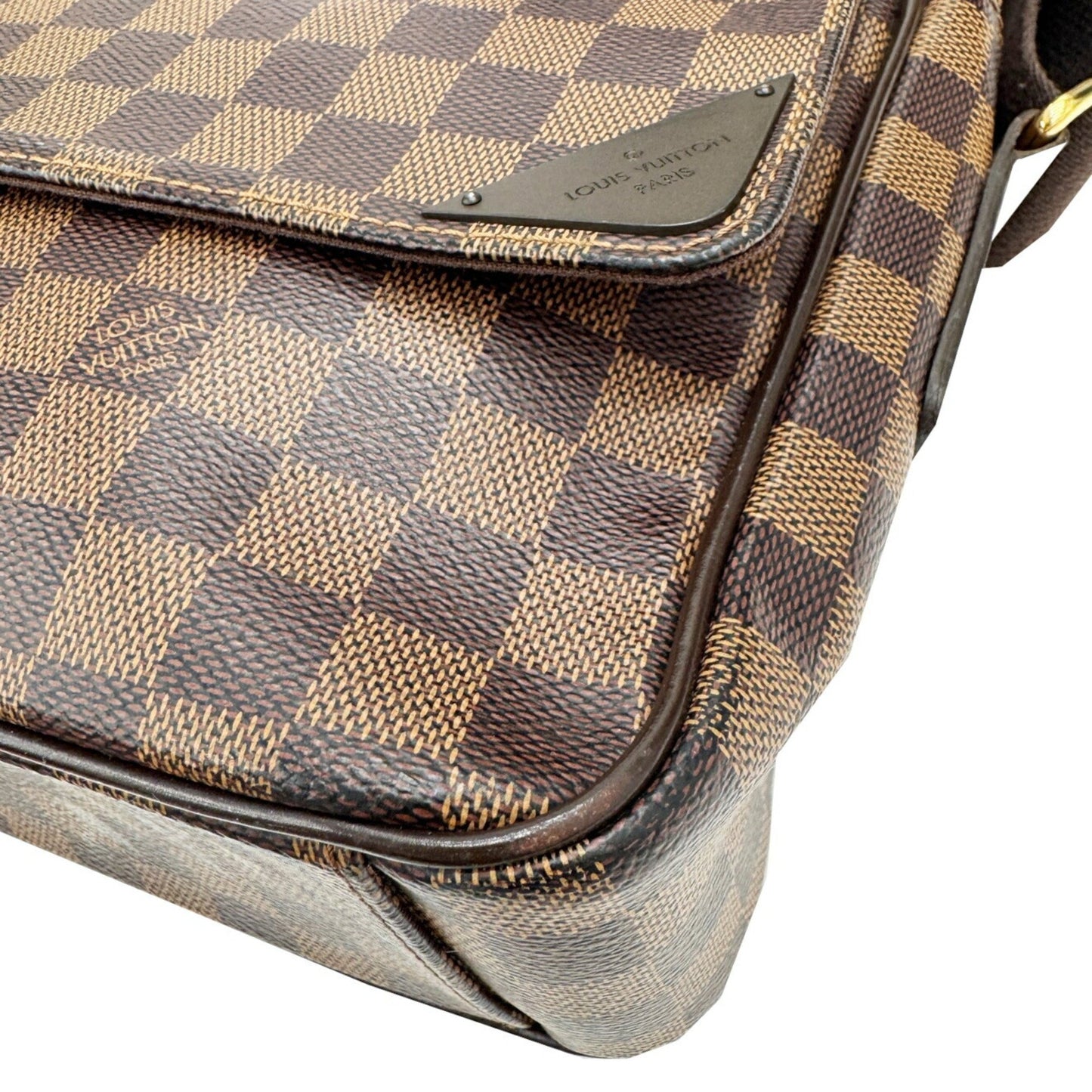 Louis Vuitton Louis Vuitton Shelton Mm N41149 Damier Shoulder Bag In Canvas